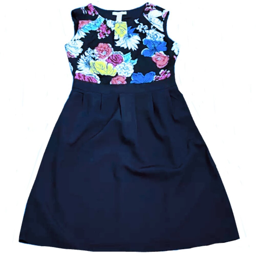 Women’s Banana Republic Floral Sleeveless Fit & Flare Dress